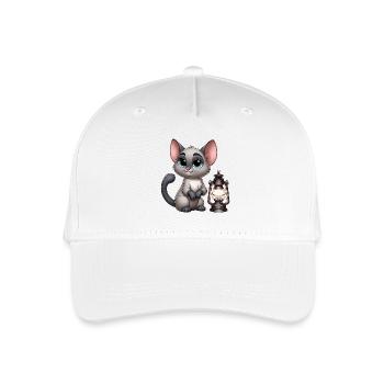 siamois 19 - Casquette de baseball bio Enfant - blanc - Devant