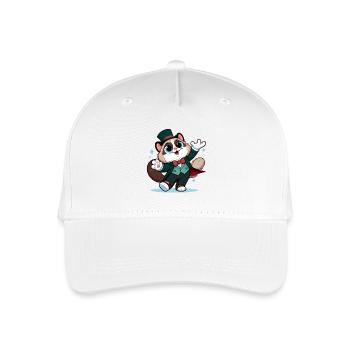 Magische Stoffpuppe - Kinder Bio Basecap - Weiß - Vorne