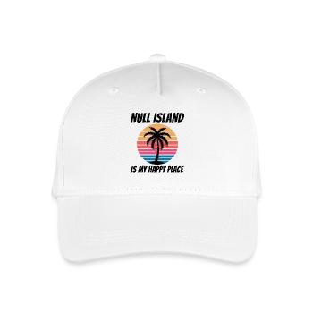 Null Island Geolokalisierung GIS Kartografie Humor - Kinder Bio Basecap - Weiß - Vorne