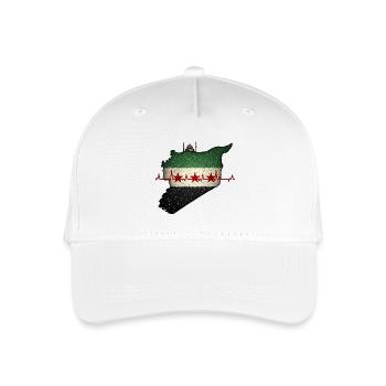 Syrie libre - Casquette de baseball bio Enfant - blanc - Devant