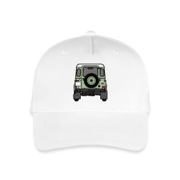 Verteidiger - Hinten - Kinder Bio Basecap - Weiß - Vorne
