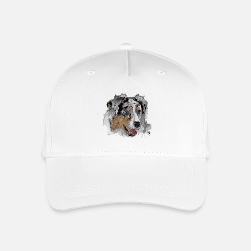 Berger australien - Casquette de baseball bio Enfant - blanc
