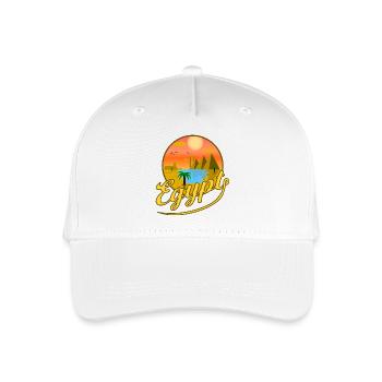 Egypt Pyramides Le Caire Vacances l’Egypte Idée cadeau - Casquette de baseball bio Enfant - blanc - Devant