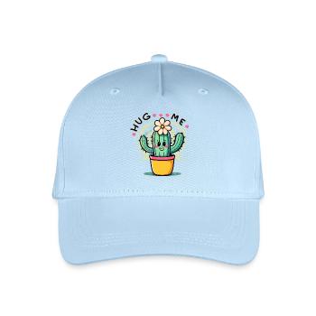 Hug me - Organic Kids’ Baseball Cap - light blue - Front