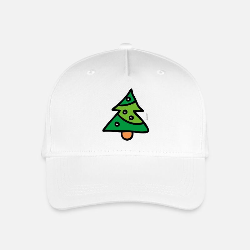 Minimalist Candy Tree - Organic Kids’ Baseball Cap - white