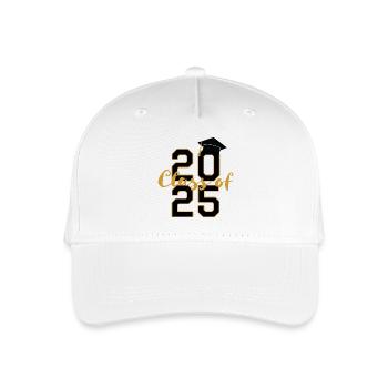 Class of 2025 - Kinder Bio Basecap - Weiß - Vorne