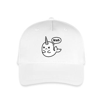 Interdiction de chasse à la baleine - Casquette de baseball bio Enfant - blanc - Devant