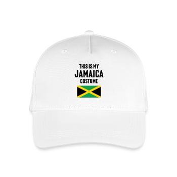 This my Jamaica costume - Organic Kids’ Baseball Cap - white - Front