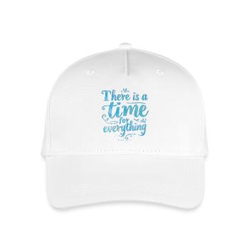 Il y a un temps pour tout - Casquette de baseball bio Enfant - blanc - Devant