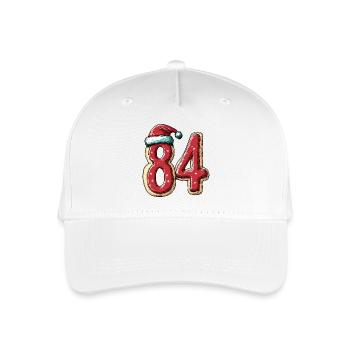 84 Number Biscuit Christmas - Organic Kids’ Baseball Cap - white - Front