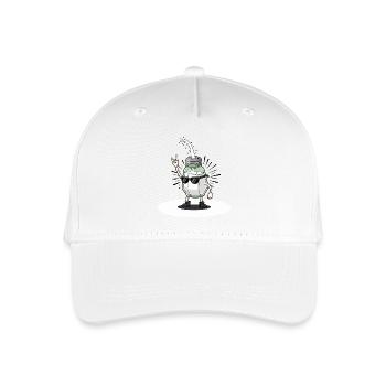 SALZ Salzstreuer Karneval Fasching Rock Musik - Kinder Bio Basecap - Weiß - Vorne