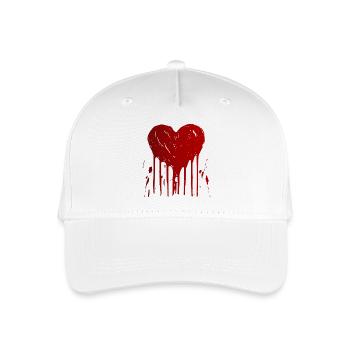 Red Heart - Kinder Bio Basecap - Weiß - Vorne