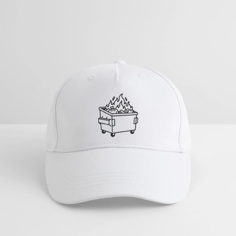 Dumpster Fire Organic Kids’ Baseball Cap