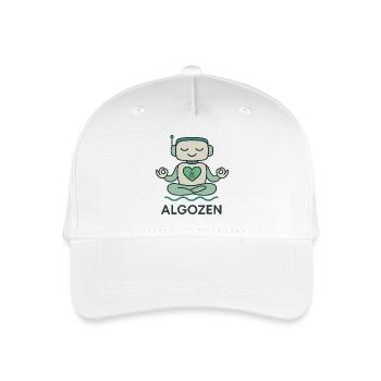 Roboter-Zen - Kinder Bio Basecap - Weiß - Vorne