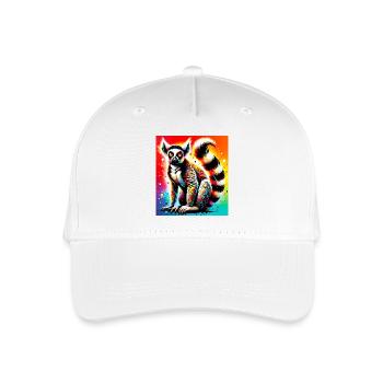 Lemur - Organic Kids’ Baseball Cap - white - Front