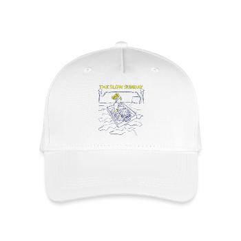 The Slow Sunday - Organic Kids’ Baseball Cap - white - Front