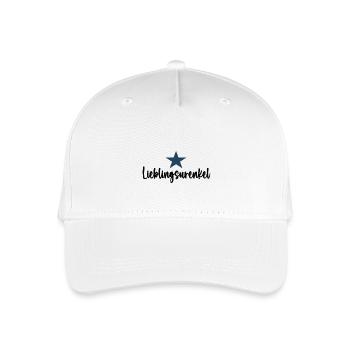 Lieblingsurenkel Urenkelsohn Urenkelkind Ur Enkel - Kinder Bio Basecap - Weiß - Vorne
