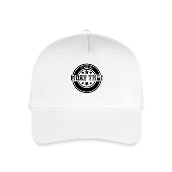 Muay Thai - Organic Kids’ Baseball Cap - white - Front