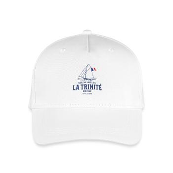 La Trinité sur mer Bretagne - Casquette de baseball bio Enfant - blanc - Devant