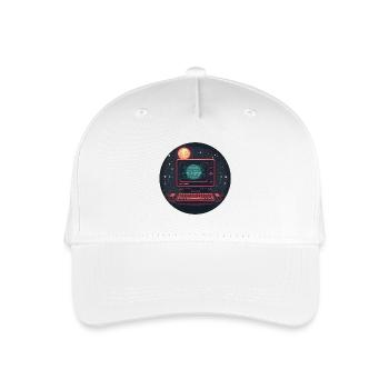 Galaxy Computer - Kinder Bio Basecap - Weiß - Vorne