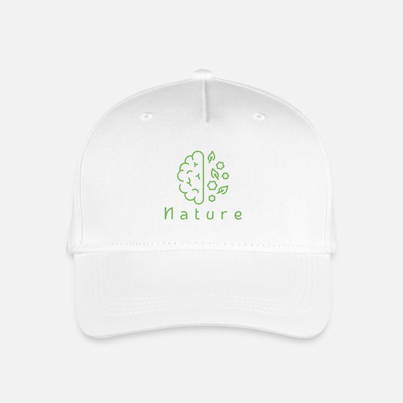Natur - Kinder Bio Basecap - Weiß