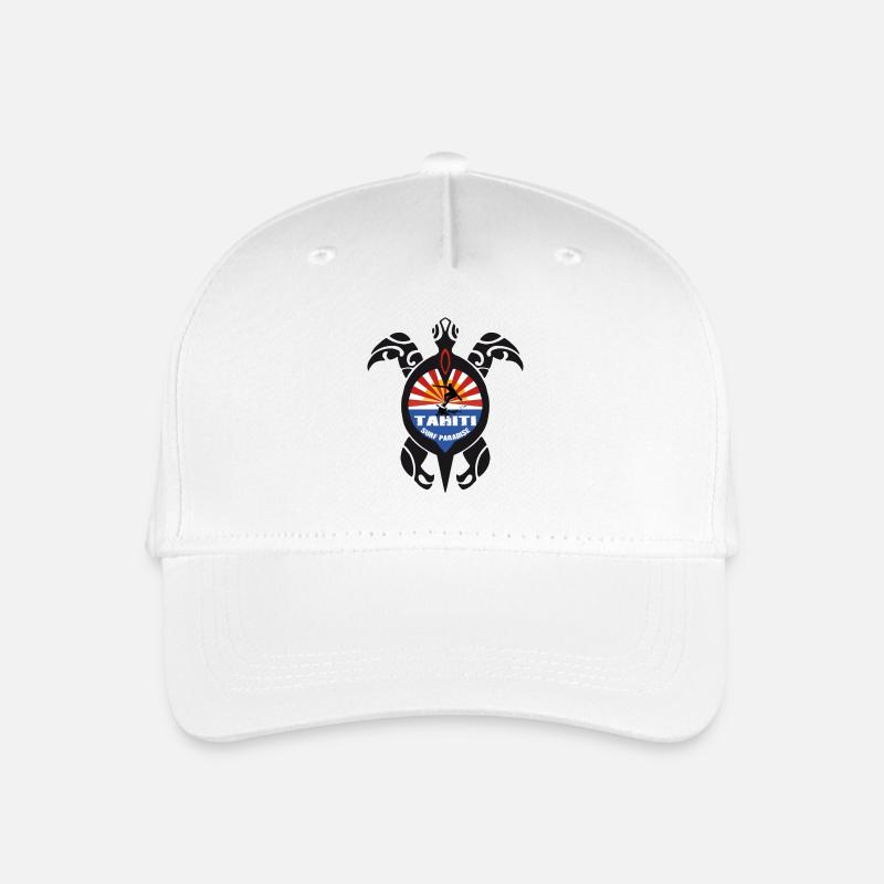 tahiti turtle - Casquette de baseball bio Enfant - blanc