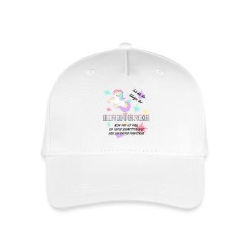 Die Königin der Einhörner! - Kinder Bio Basecap - Weiß - Vorne