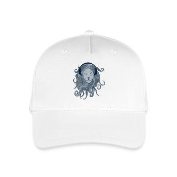 Lion - Kinder Bio Basecap - Weiß - Vorne