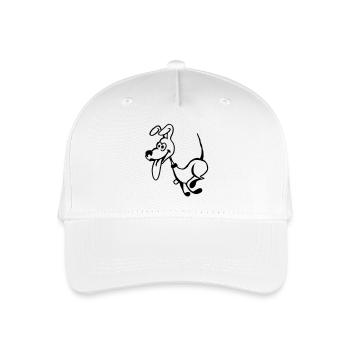 Verrückter Hund - Kinder Bio Basecap - Weiß - Vorne