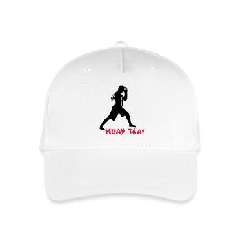 kickboxing_2 - Organic Kids’ Baseball Cap - white - Front