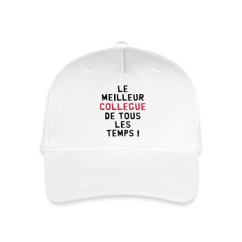 Collègue / Bureau / Travail / Collegue Entreprise - Casquette de baseball bio Enfant - blanc - Devant