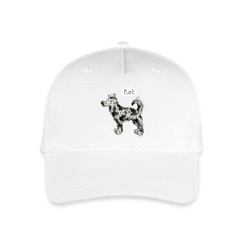 Mudi Play - Kinder Bio Basecap - Weiß - Vorne