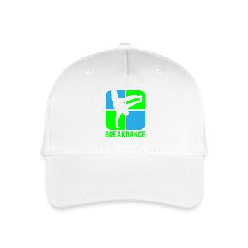 Breakdance B-Boy Streetdance Design Hip Hop Dance - Kinder Bio Basecap - Weiß - Vorne