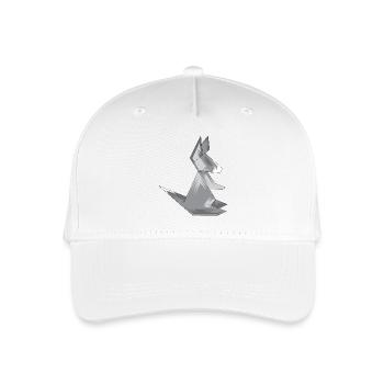 Géométrie Lapin Animaux Symbole Logo icône - Casquette de baseball bio Enfant - blanc - Devant