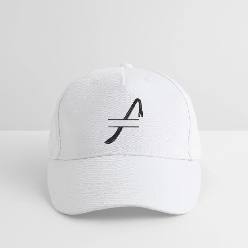 Einbruchslogo Brechstange oder Brechstange Kinder Bio Basecap