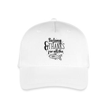 À bientôt et merci - Casquette de baseball bio Enfant - blanc - Devant