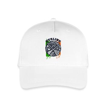 Hurling - Organic Kids’ Baseball Cap - white - Front
