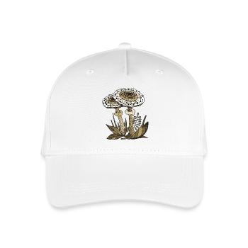 Pilze - Kinder Bio Basecap - Weiß - Vorne