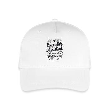Assistante du Directeur Général Expert Multitâche - Casquette de baseball bio Enfant - blanc - Devant