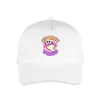 Gruselige Stimmung Halloween Geist - Kinder Bio Basecap - Weiß - Vorne