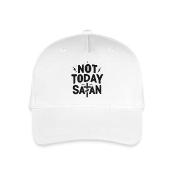Pas Satan aujourd’hui - Casquette de baseball bio Enfant - blanc - Devant