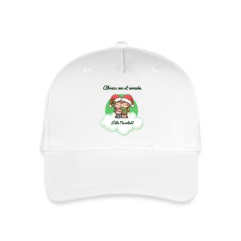 Embrace with your heart - Organic Kids’ Baseball Cap - white - Front