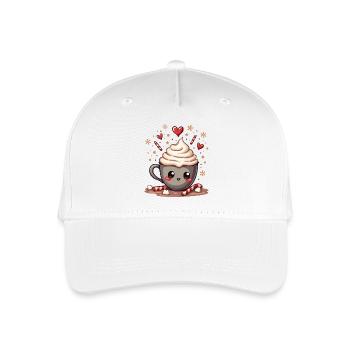 J’adore le chocolat chaud - Casquette de baseball bio Enfant - blanc - Devant