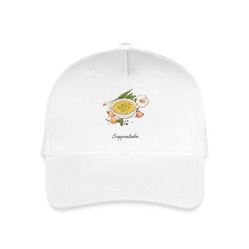 Soupe Amour // Illustration - Casquette de baseball bio Enfant - blanc - Devant