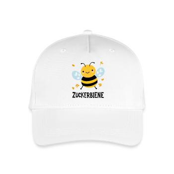 Sugar bee - Organic Kids’ Baseball Cap - white - Front
