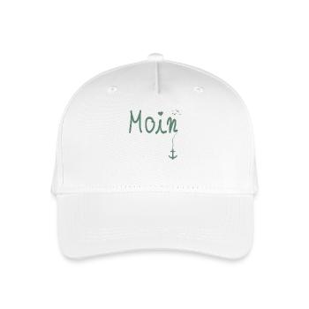 Moin Bienvenue Moin avec Seagull - Casquette de baseball bio Enfant - blanc - Devant