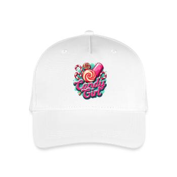 Candy And Girl - Candy Lover - Organic Kids’ Baseball Cap - white - Front