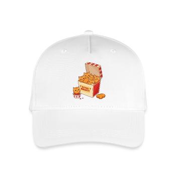 Kitten Nuggets Fast Food Cat - Organic Kids’ Baseball Cap - white - Front