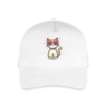Étincelle de chat - Casquette de baseball bio Enfant - blanc - Devant