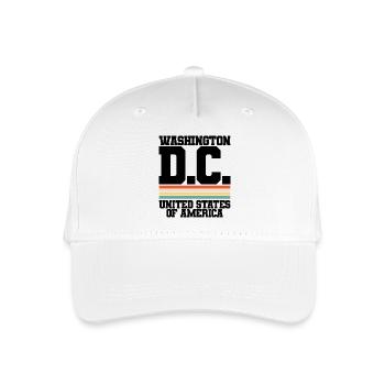 WASHINGTON D.C. United States of America - Kinder Bio Basecap - Weiß - Vorne